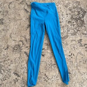 lululemon athletica Blue Leggings with pockets